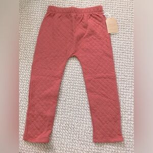 NWT Grayson Collective rust colored quilt pants. Size Boys 4T.
